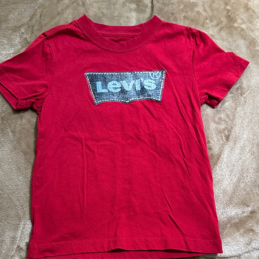 Levi's Kids Red Short Sleeve Tee